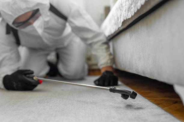 Professional Mosquito Control technician working in Jessup, MD